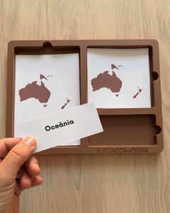 Pack Tabuleiros de Vocabulário Continentes
