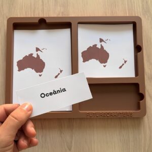 Pack Tabuleiros de Vocabulário Continentes